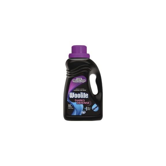 Woolite Darks Liquid Laundry Detergent 50 fl oz Bottle (Pack of 8)