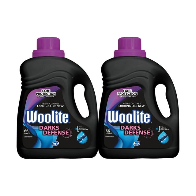 Woolite Darks Liquid Laundry Detergent, HE Compatible with Colour Renew