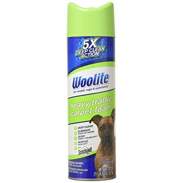 Woolite Heavy Traffic Carpet Cleaning Foam, 22 Oz