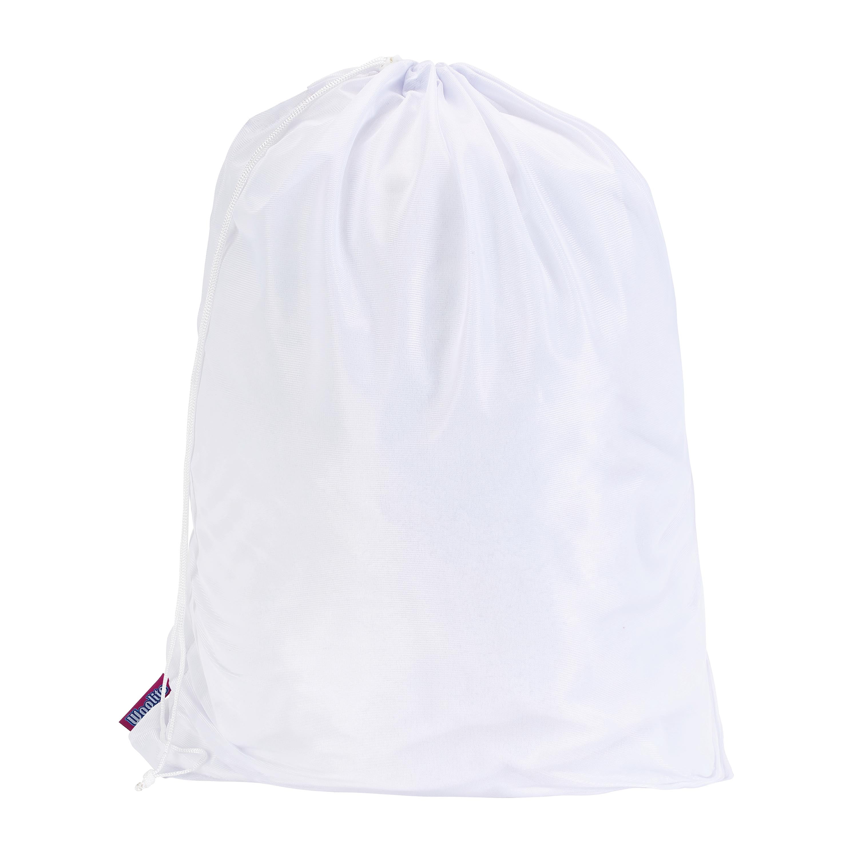 Woolite Mesh Laundry Bag, 36" x 25", White