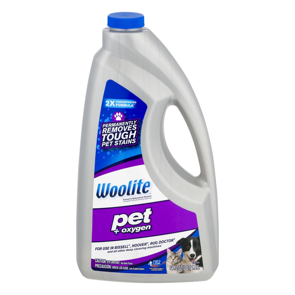 Woolite Pet + Oxygen Carpet & Upholstery Cleaner, 64.0 FL OZ