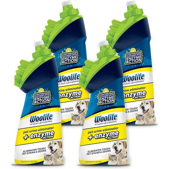 Woolite Pet Urine Eliminator with BrushHead, 4PK, 3773L