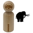 thumbnail image 1 of Woolly Mammoth Solid Rubber Stamp for Scrapbooking Crafting Stamping - Small 3/4 Inch, 1 of 7