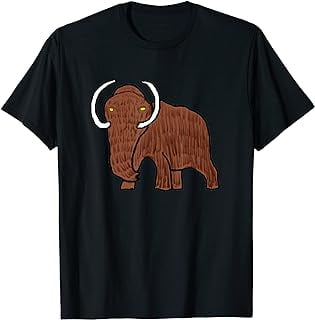 Woolly Mammoth T-shirt - Walmart.com