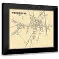 thumbnail image 1 of Woolman 13x12 Black Modern Framed Museum Art Print Titled - Tuckerton New Jersey Landowner - Woolman 1878, 1 of 5