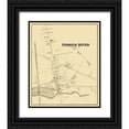 thumbnail image 1 of Woolman 15x17 Black Ornate Wood Framed with Double Matting Museum Art Print Titled - Forked River New Jersey Landowner - Woolman 1878, 1 of 4