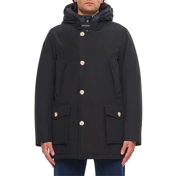 Woolrich Arctic Parka With Protective Hood And Functional Pockets (Men's)