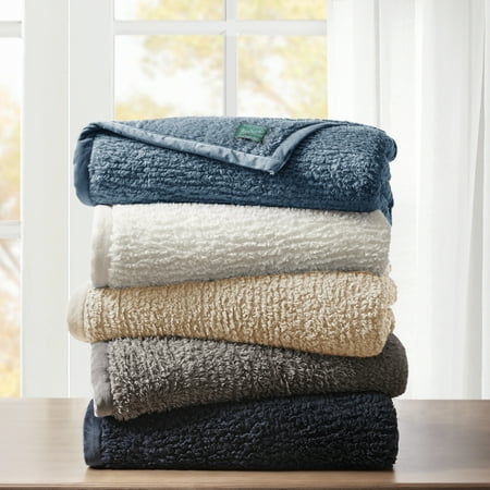 Woolrich Burlington Berber Blanket, Twin, Tan