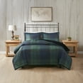 thumbnail image 1 of Woolrich Cedar Green Plaid 3 Piece Comforter Set, Full / Queen, 1 of 8