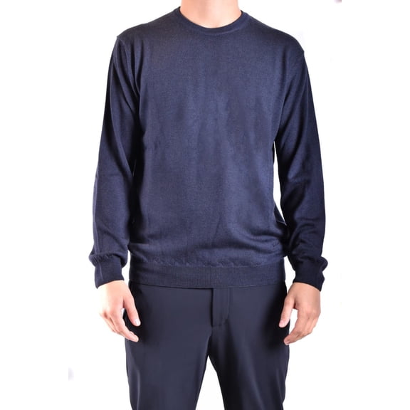 Woolrich Classic Crew Neck Knitwear In Luxurious Silk Blend (Men's)