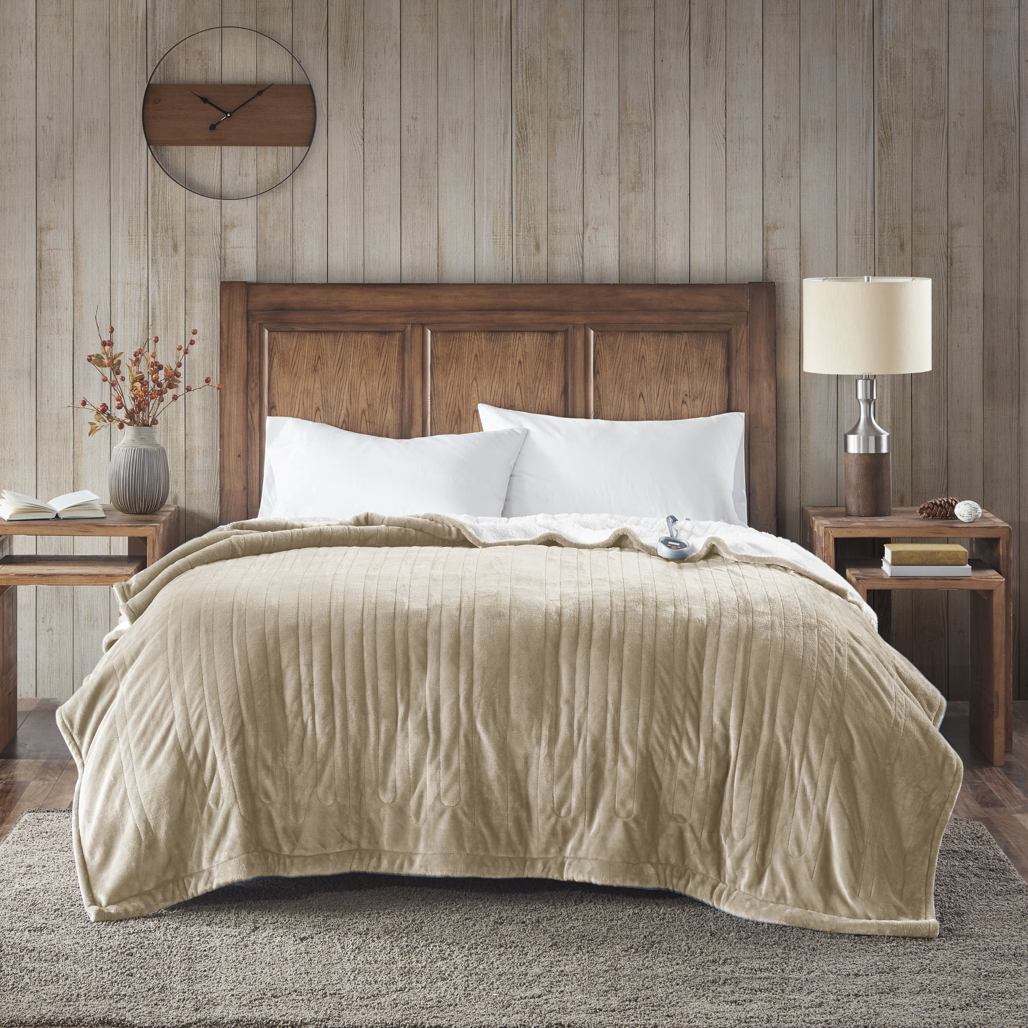 Heated plush to berber throw woolrich sale