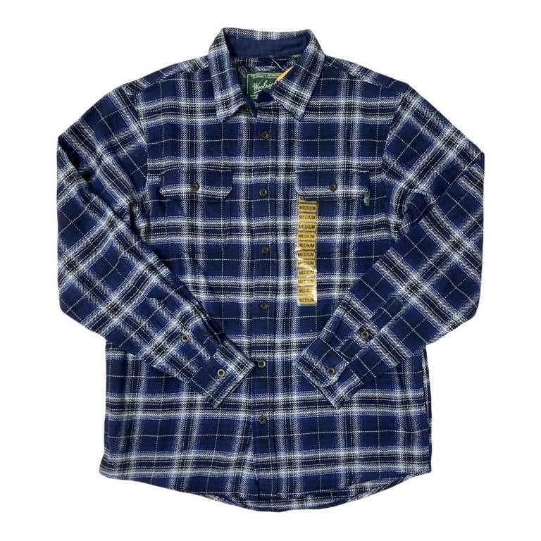 Woolrich Men's Heavyweight Brushed Cotton Brawny Flannel Shirt