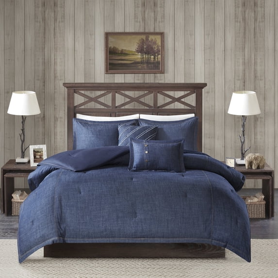 Woolrich Perry Oversized Denim Comforter Set