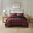 thumbnail image 1 of Woolrich Red Buffalo Check 3 Piece Comforter Set, Full / Queen, 1 of 5