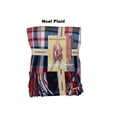 thumbnail image 1 of Woolrich Women's Textured Luxe Soft Warm Cozy Blanket Shawl Wrap Cape (Noel Plaid, One Size Fits All), 1 of 3