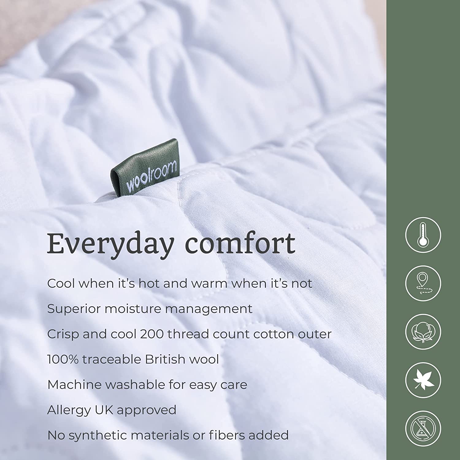 Lane Chenoa Upholstered King Size Platform Bed in Black Fabric with