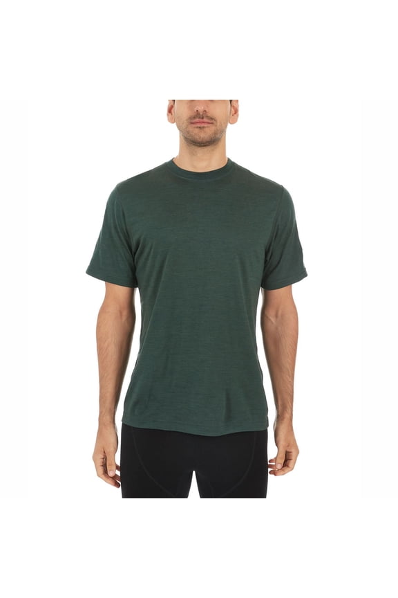 Lightweight Men's Wool T Shirt Crew - 100% Merino Wool