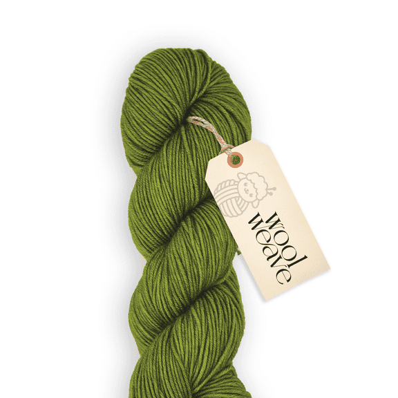 Woolweave Superwash Merino Wool Yarn - Hand-Dyed DK Weight, 100g, 240 Yards - Rain Forest