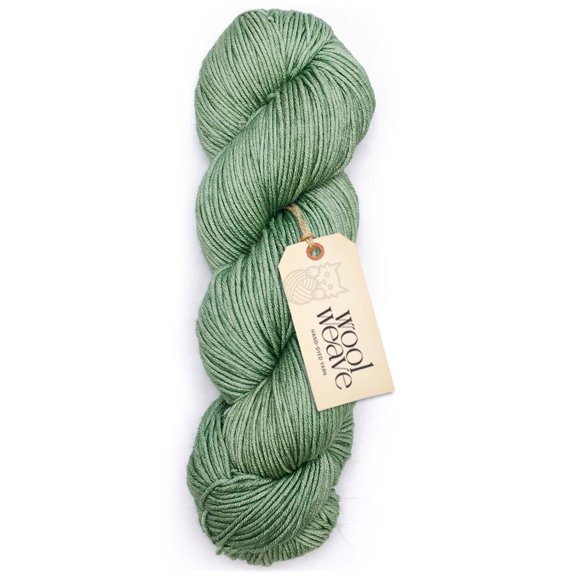 Woolweave Superwash Merino Wool Yarn - Hand-Dyed DK Weight, 100g, 240 Yards - Seafoam