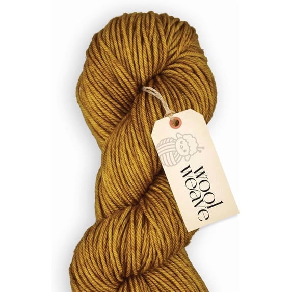 Woolweave Worsted Weight Yarn - 100% Extrafine Merino Wool Yarn for ...