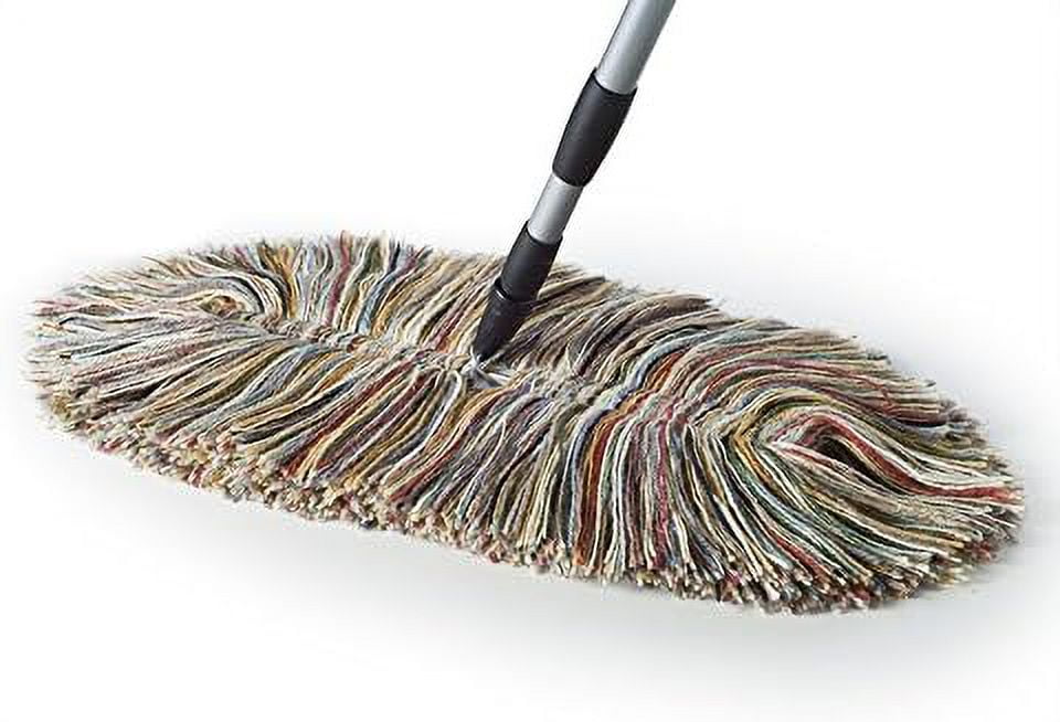 Wooly Dust Mop With Telescoping Handle Made In The