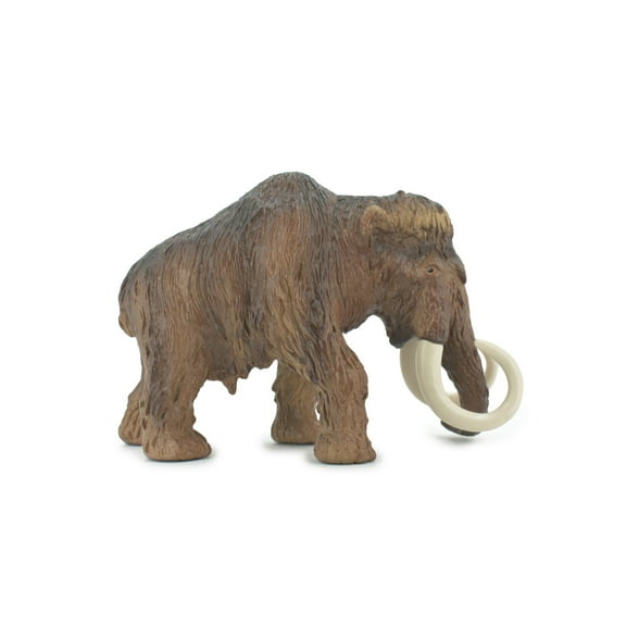 Wooly Mammoth, Mastodons, Elephants, Museum Quality, Hand Painted, Rubber, Realistic, Figure, Model, Replica, Toy, Kids, Educational, Gift, 7" CH551 BB160