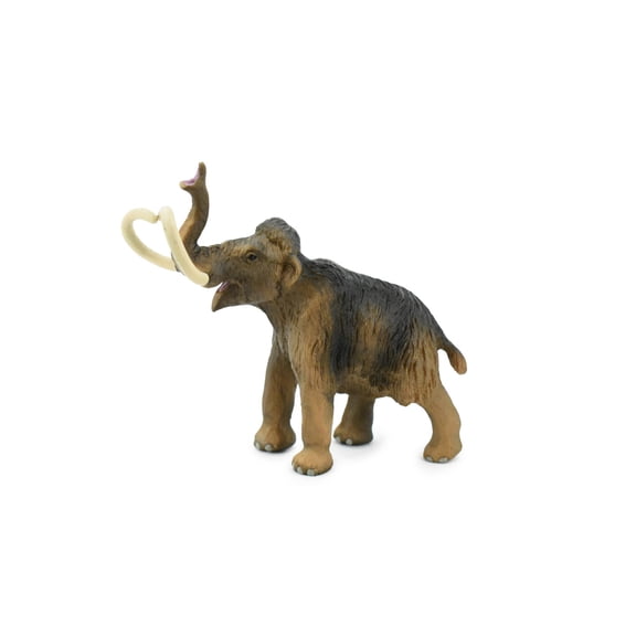 Wooly Mammoth, Prehistoric, Extinct Animal, Hand Painted, Museum Quality, Realistic Toy Figure, Model, Replica, Kids, Educational, Gift, 6" CH244 BB122