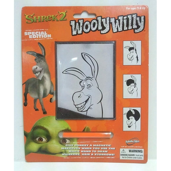 Wooly Willy - Shrek 2 Special Edition! Donkey