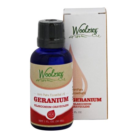 Woolzies 100% Pure Essential Oil, Geranium, 1 Oz