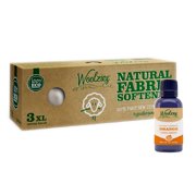 Woolzies Wool Dryer Combo Set, 3 Balls & 1 Oz Sweet Orange Essential Oil