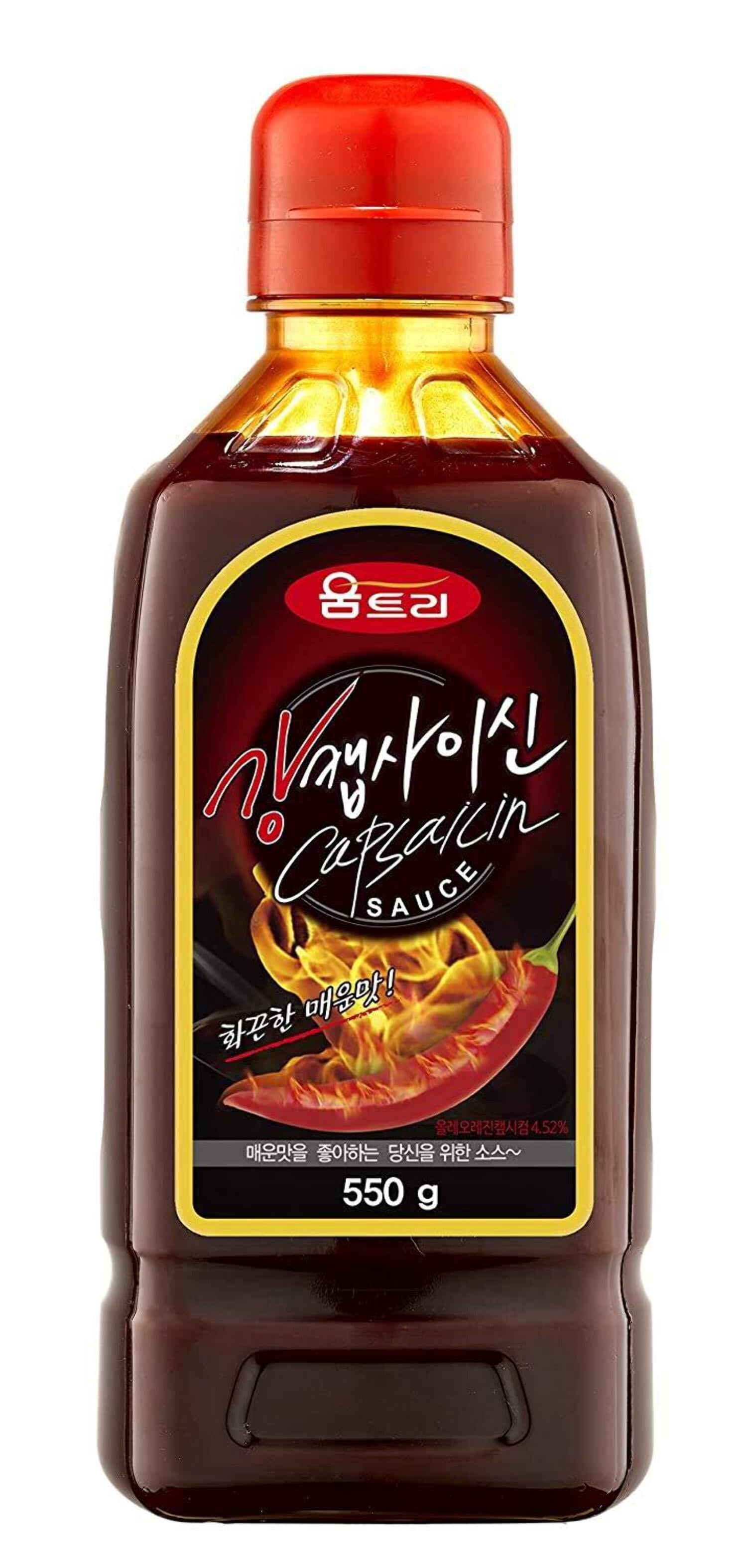 Woomtree Hot Sauce Capsaicin Oil, 19.4 oz - Bottle | Made in Korea |