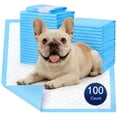 thumbnail image 1 of Woonono Puppy Pads Training Pads,Super Absorbent,M,13"X 18",100 Count Disposable Dog Pee Pads, 1 of 6