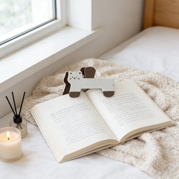 Wooowa Cute Animal Shaped File Clips Multipurpose Page Holders for Documents Notes and Office Organization Decorative Desk Accessories