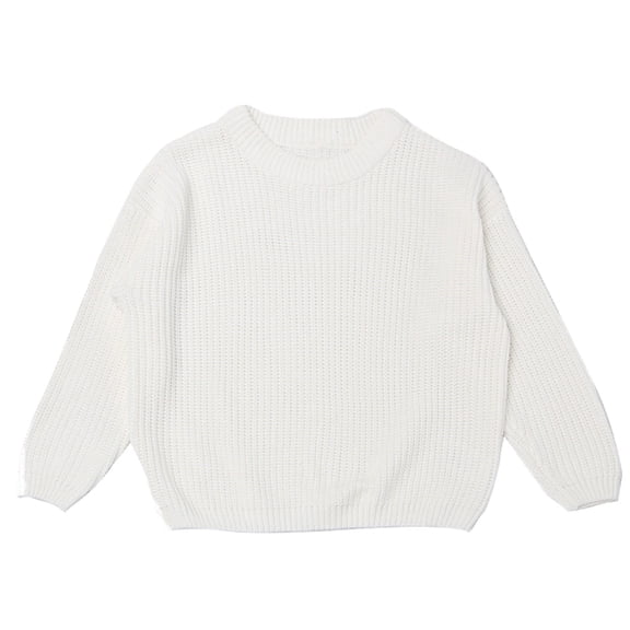 Wooowa Handmade Embroidered Cotton Knit Sweaters (Custom Name), Festive Knitwear for Toddler Winter Wear, Personalized Holiday Apparel