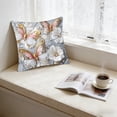 thumbnail image 1 of Wooowa Spring Butterfly Pattern Pillowcase Soft Throw Pillow Cover for Sofa Chair Spring Home Bedroom Decor, 1 of 6