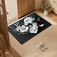 thumbnail image 1 of Wooowa Valentine's Day Heart & Butterfly Rug - 23.6"x15.7" Non-Slip Bath Mat & Entryway Decor for Winter Holiday Accents, 1 of 6
