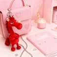 thumbnail image 1 of Wooowa Year of the Horse Plush Bag Charm - Soft Fuzzy Hanging Accessory, Cute Keychain for Bags & Keys, 1 of 6