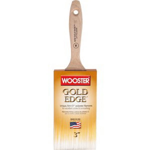 Wooster 5232 3" Gold Edge Varnish Brush