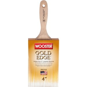 Wooster 5237 4" Gold Edge Wall Brush
