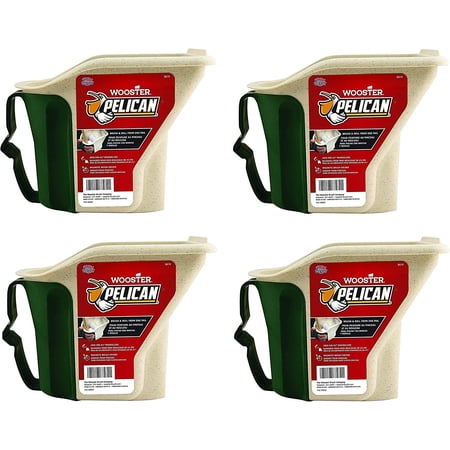 Wooster Brush 8619 Pelican Hand Held 1 Quart Pail Four Pack