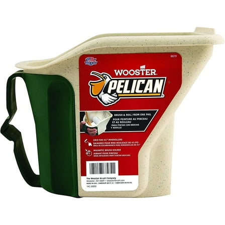 Wooster Brush 8619 Pelican Hand Held 1 Quart Pail - Set of 3