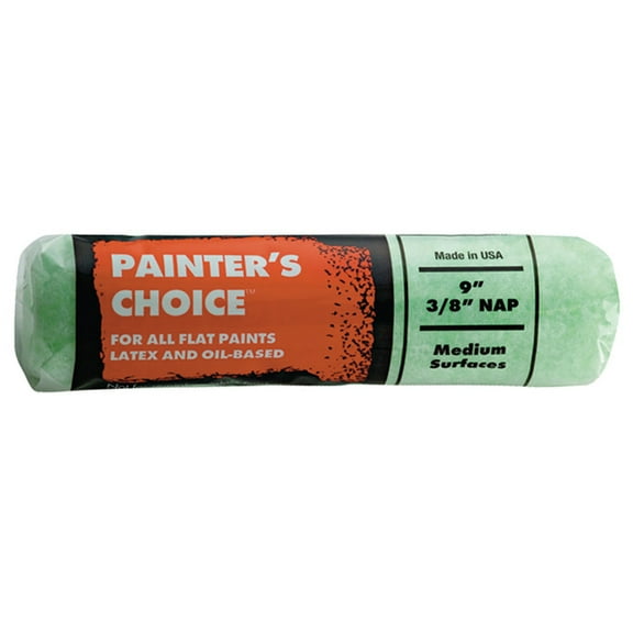 Wooster Painter'S Choice Roller Cover Polypropylene Medium Surfaces 3/8 " Nap 9 "