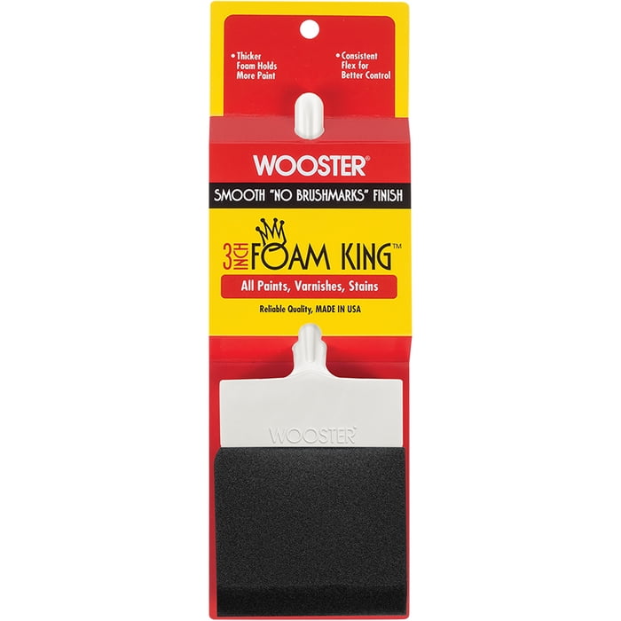 Wooster Brush Company 3103 3 in. Foam King Paint Brush