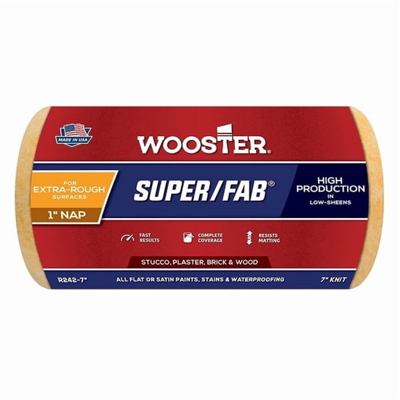 7" x 1" Nap Wooster 00R2420070 Super/Fab