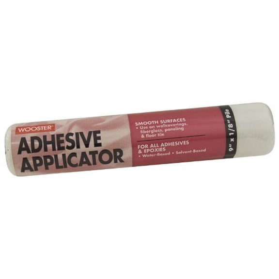 Wooster Fabric 9 in. W X 1/8 in. Regular Adhesive Applicator 1 pk