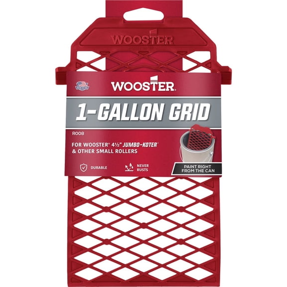 Wooster Brush R008 Snap Screen Bucket Grid, 1 Gal, 9 in L X 5 in W, Polypropylene, Green (Tw Pck)
