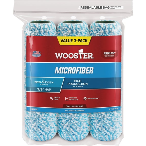 Wooster Brush R527-9 Microfiber Paint Roller