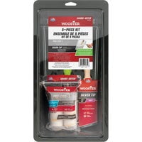 Wooster Brush Wooster Pro/Doo-Z FTP Mini Jumbo-Koter & Silver Tip 5-Piece Trim Roller Kit - Pack of 5