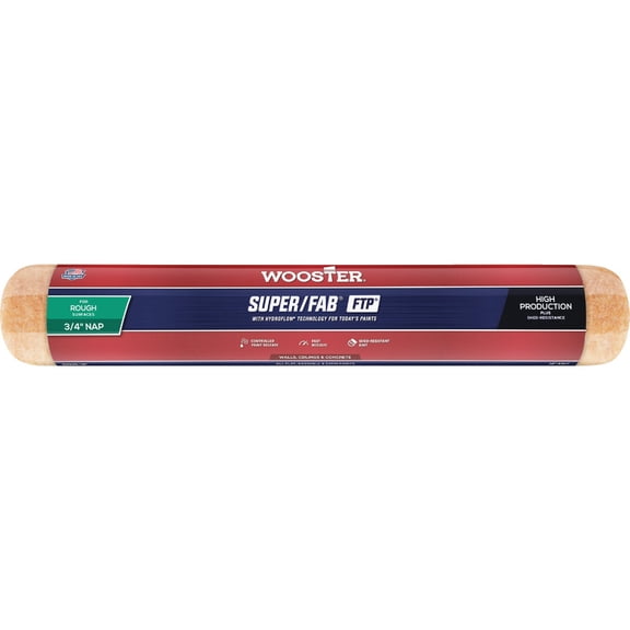 Wooster Brush Wooster Super/Fab FTP Knit Fabric Roller Cover - Pack of 12