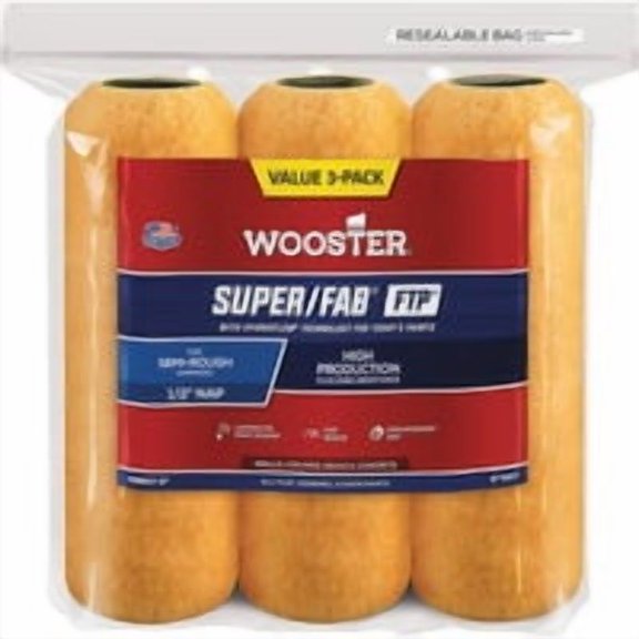 Wooster Brush Wooster Super/Fab FTP Knit Fabric Roller Cover - Pack of 24 Pro Bulk Pack